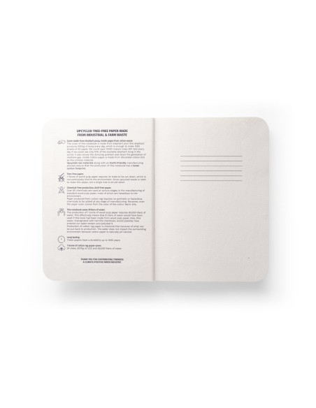 ORGANIC SEMI RIGID Bloc de notas A5
