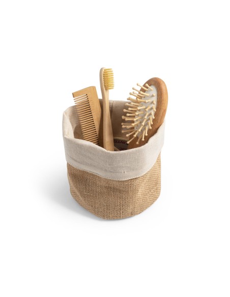 DUCASSE Bolsa multiusos en yute y algodon