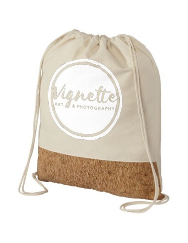 Mochila de cuerdas de algodón 150 g/m² y corcho...