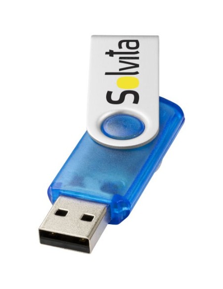 Memoria USB translúcida de 2 GB "Rotate"