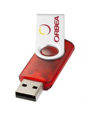 Memoria USB translúcida de 2 GB "Rotate"