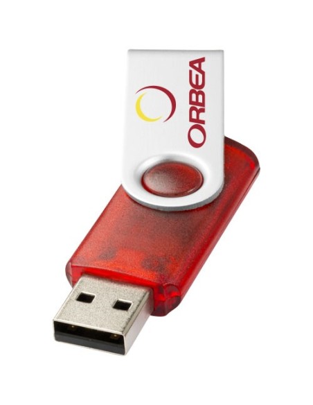 Memoria USB translúcida de 2 GB "Rotate"