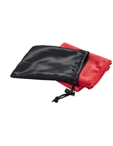 Toalla refrescante en bolsa de malla "Peter"