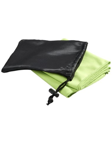 Toalla refrescante en bolsa de malla "Peter"