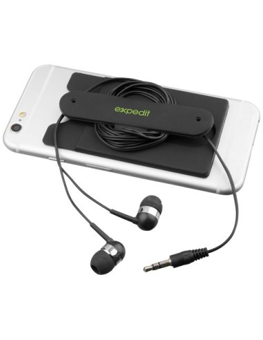 Auriculares internos y portatarjetas de...