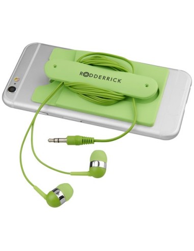 Auriculares internos y portatarjetas de...