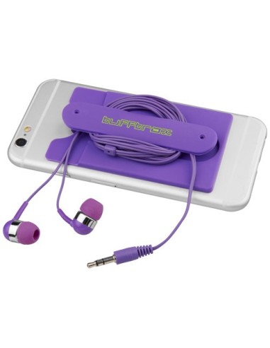 Auriculares internos y portatarjetas de...