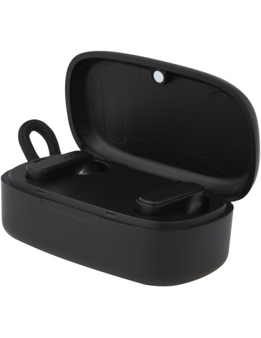 Loop recycled plastic TWS earbuds