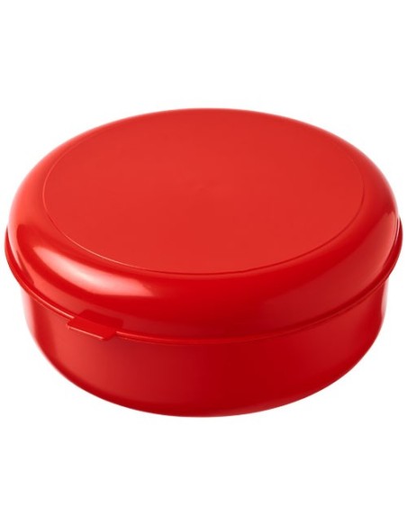 Fiambrera de plástico redonda para pasta "Miku"