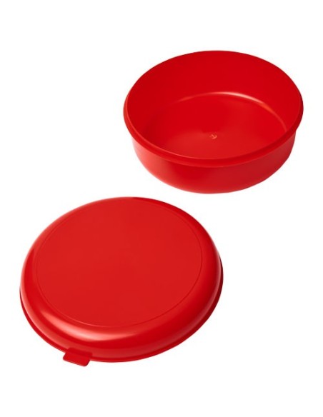 Fiambrera de plástico redonda para pasta "Miku"