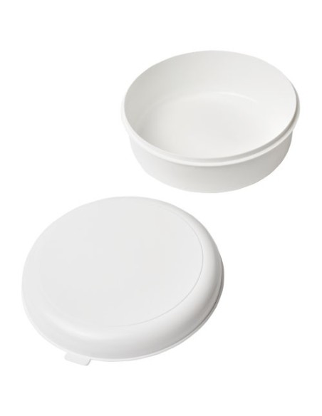 Fiambrera de plástico redonda para pasta "Miku"