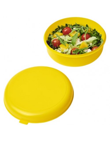 Fiambrera de plástico redonda para pasta "Miku"