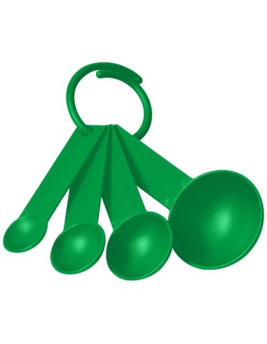 Juego de cacitos dosificadores de plástico con...