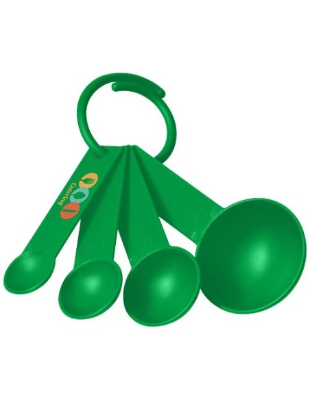 Juego de cacitos dosificadores de plástico con 4 tamaños Ness