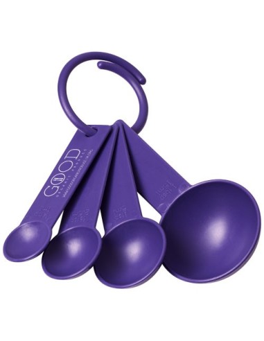 Juego de cacitos dosificadores de plástico con...