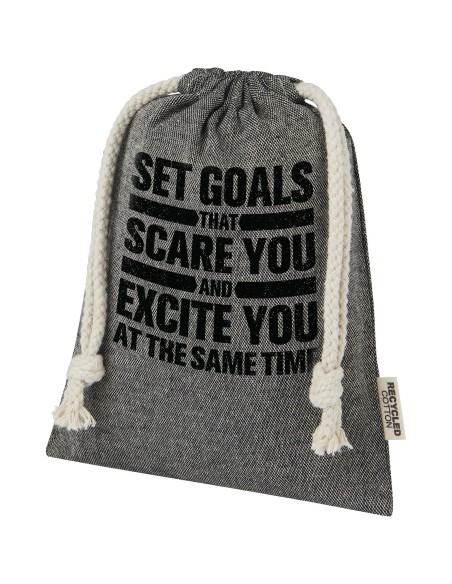 Pheebs 150 gm² GRS recycled cotton giftbag small 0.5L