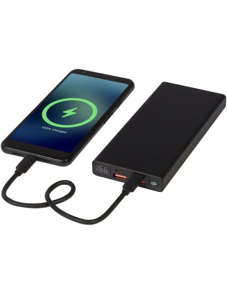 Batería externa de aluminio PD de 10 000 mAh y 22,5 W "Hybrid"