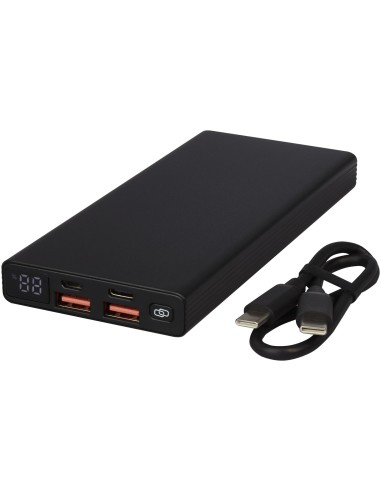 Batería externa de aluminio PD de 10 000 mAh y...
