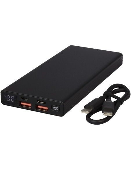 Batería externa de aluminio PD de 10 000 mAh y 22,5 W "Hybrid"
