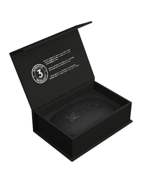 Ratón inalámbrico antibacteriano con logotipo retroiluminado "SCX.design O22"