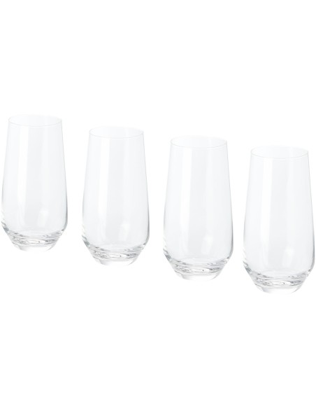Juego de 4 vasos altos "Chuva"