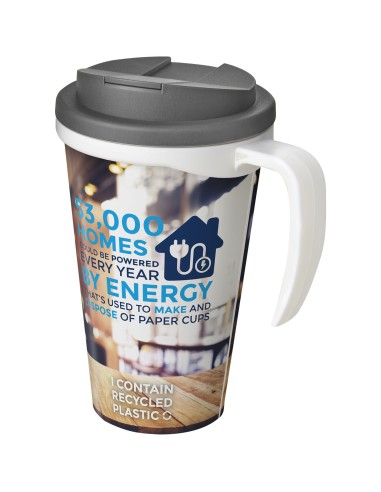 Brite-Americano Grande taza 350 ml mug con tapa...