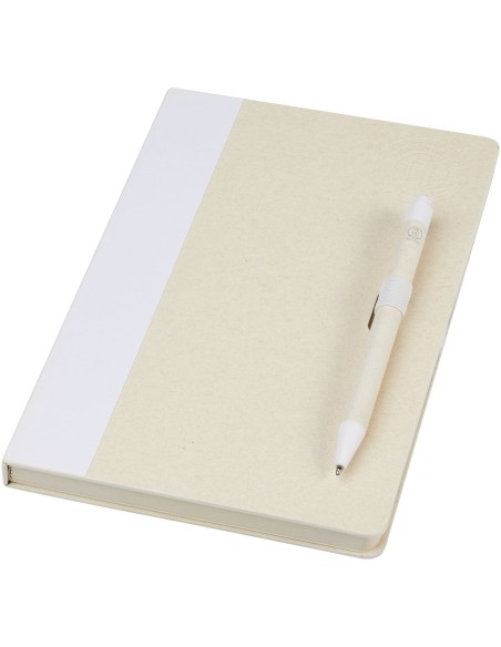 Set de libreta de referencia de tamaño A5 y bolígrafo "Dairy Dream"