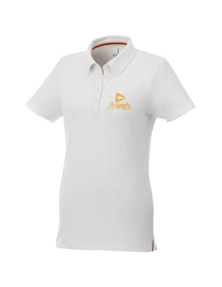 Polo con cuello abotonado para mujer "Atkinson"