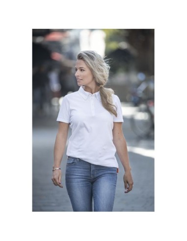 Polo con cuello abotonado para mujer "Atkinson"