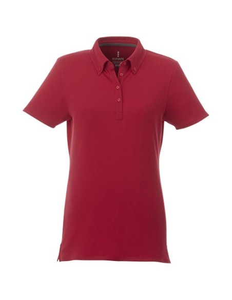 Polo con cuello abotonado para mujer "Atkinson"