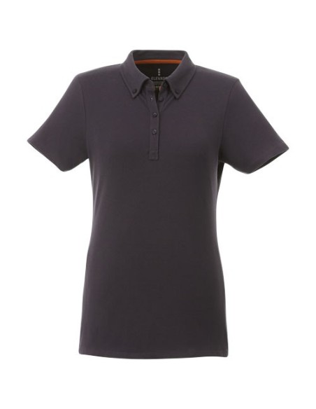 Polo con cuello abotonado para mujer "Atkinson"