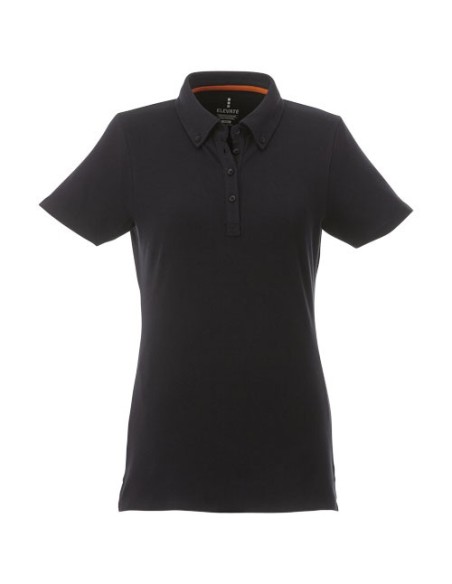 Polo con cuello abotonado para mujer "Atkinson"