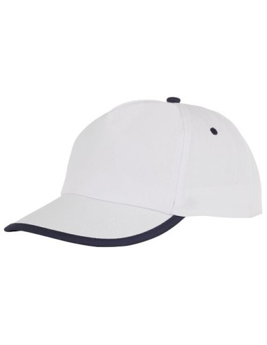 Gorra Nestor de 5 paneles con ribete