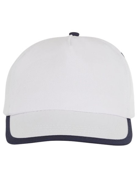 Gorra Nestor de 5 paneles con ribete