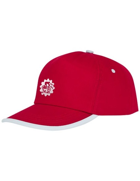 Gorra Nestor de 5 paneles con ribete