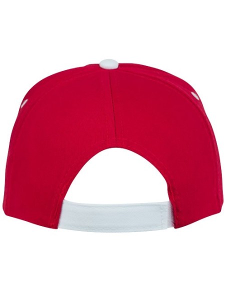 Gorra Nestor de 5 paneles con ribete