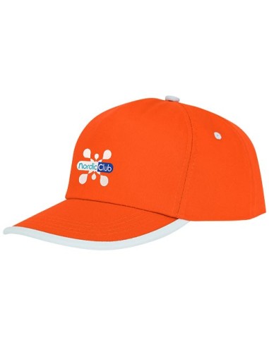 Gorra Nestor de 5 paneles con ribete