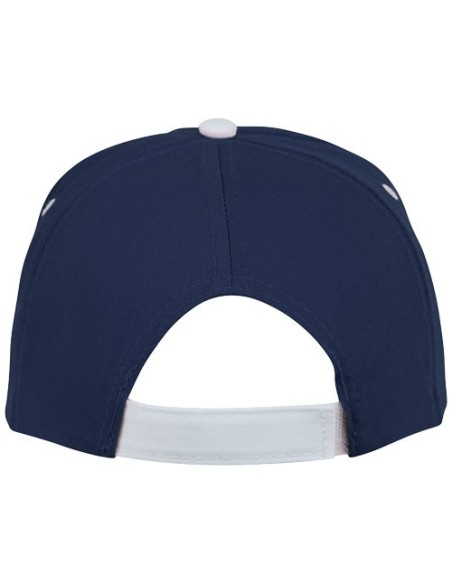 Gorra Nestor de 5 paneles con ribete