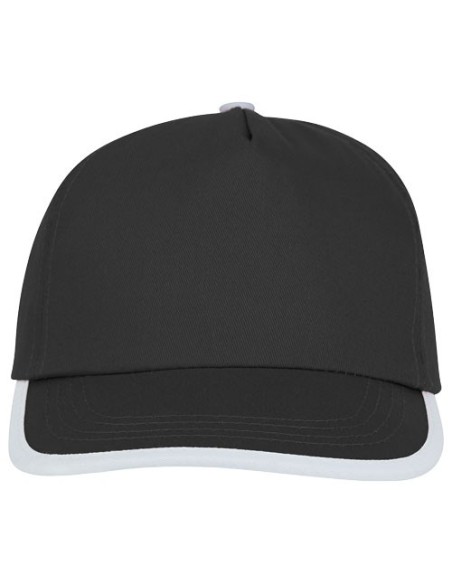 Gorra Nestor de 5 paneles con ribete
