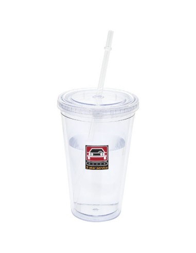 Vaso isotermico con pajita Cyclone