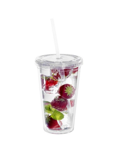 Vaso isotermico con pajita Cyclone