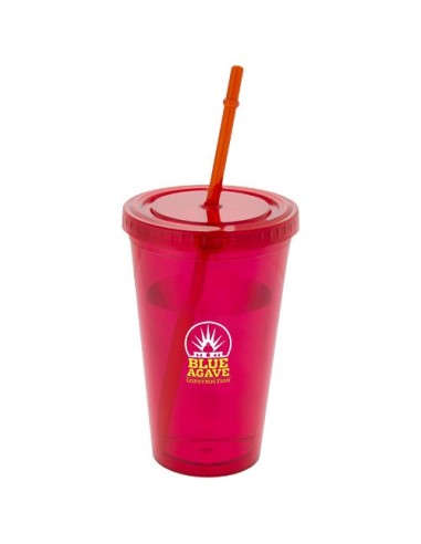 Vaso isotermico con pajita Cyclone