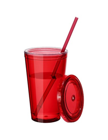 Vaso isotermico con pajita Cyclone
