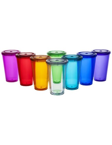 Vaso isotermico con pajita Cyclone