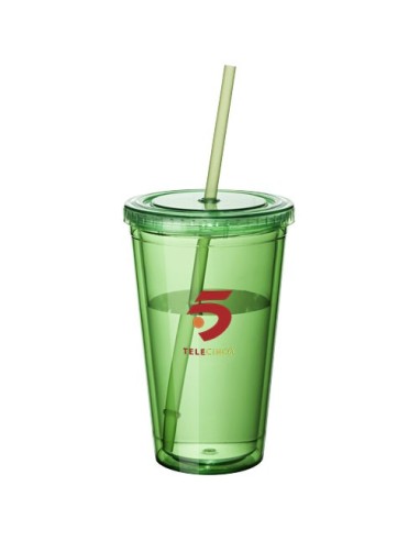 Vaso isotermico con pajita Cyclone