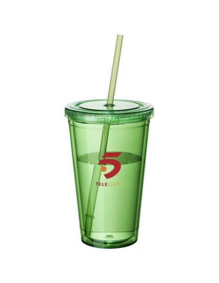 Vaso isotermico con pajita Cyclone