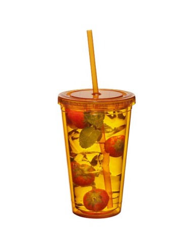 Vaso isotermico con pajita Cyclone