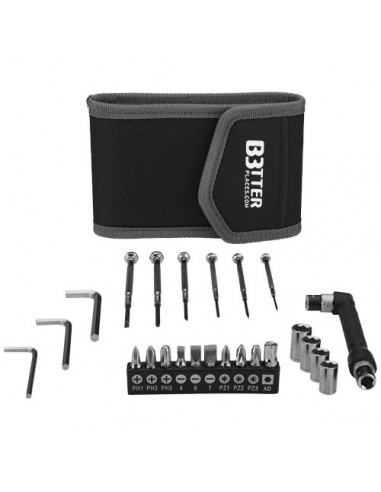Set de herramientas de 24 funciones en bolsita Pockets