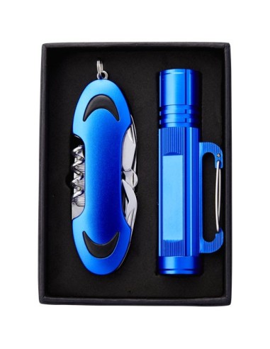 Set de regalo de navaja y linterna Ranger