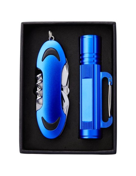 Set de regalo de navaja y linterna Ranger